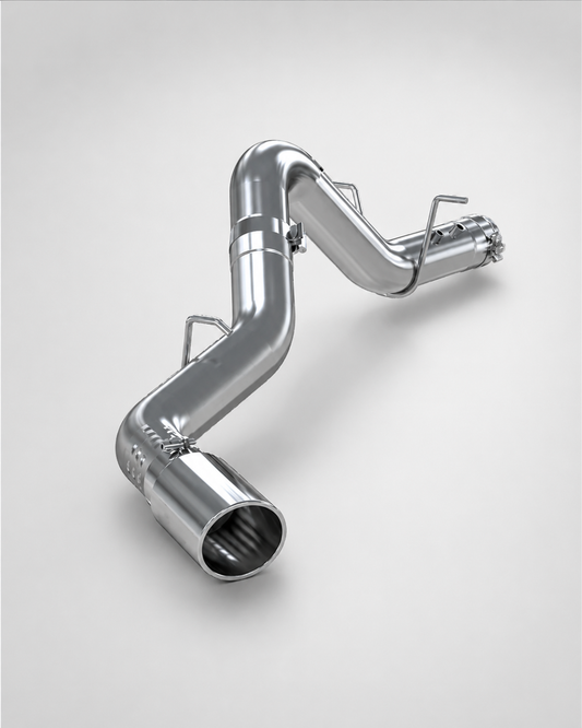 2020-2026 Chev 2500 4" Single side exit exhaust DPF BACK - Stainless