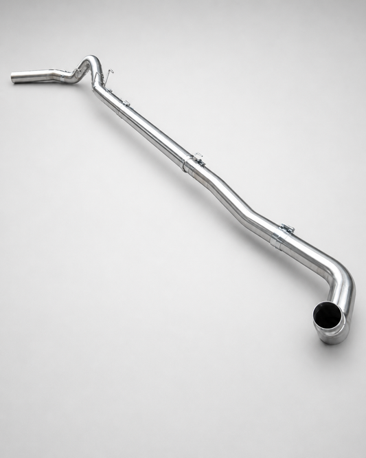 2023-2026 F250/F350 5inch SS Turbo Back Exhaust System - No Muffler