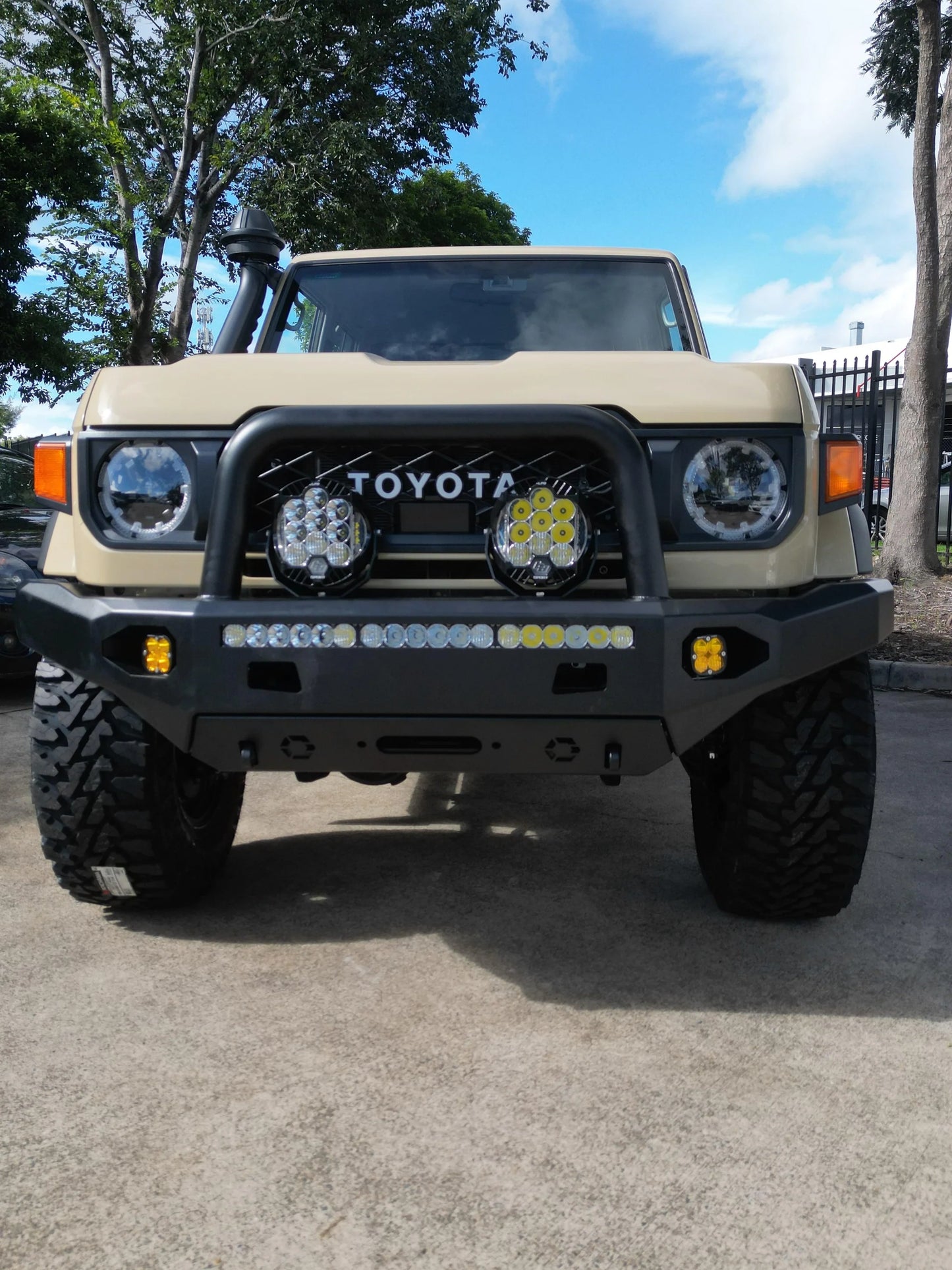 2024+ Offroad Creative Toyota LC70 Series Bull Bar