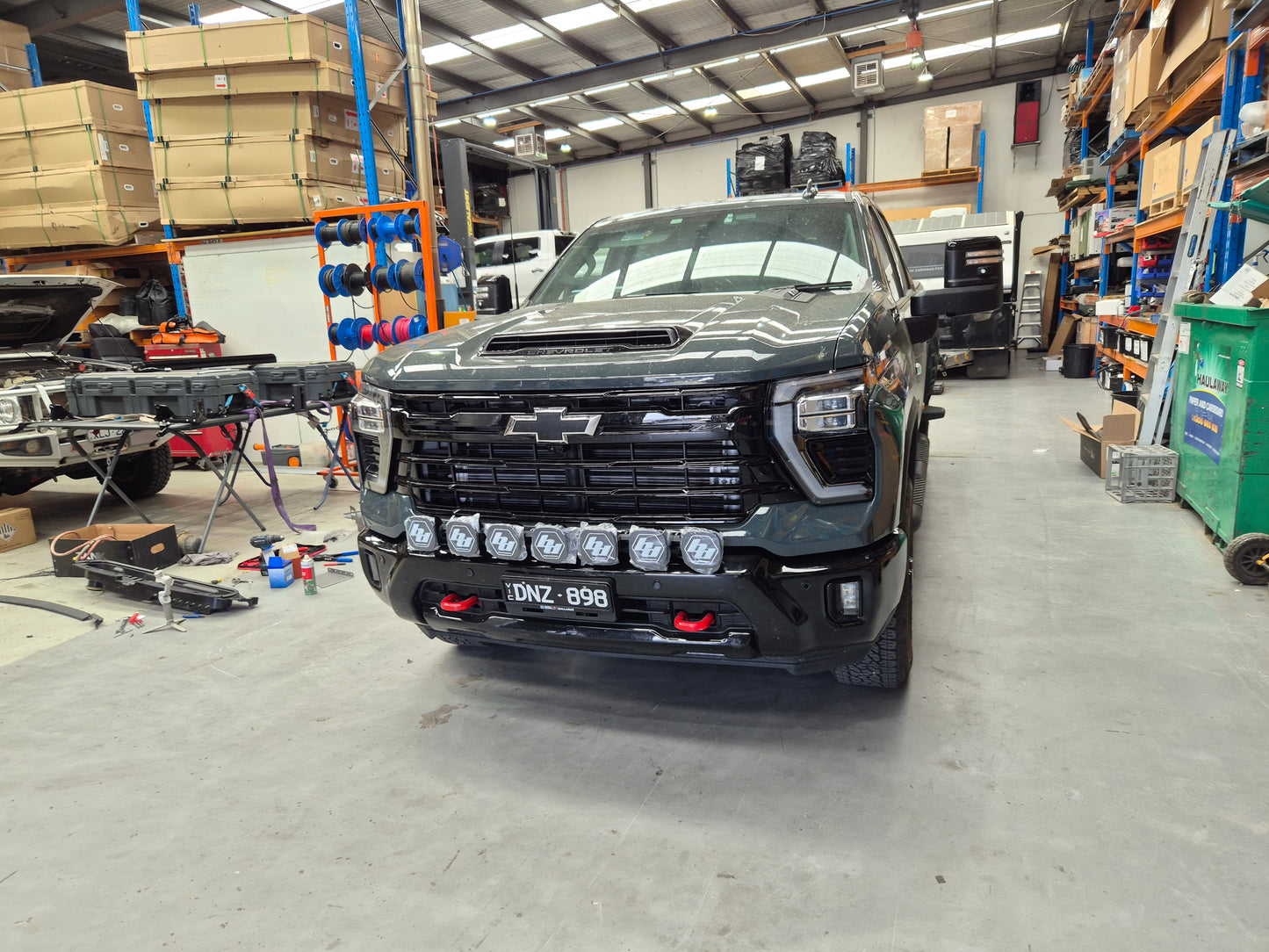 2020+ Chev 2500 XL light bar bracket