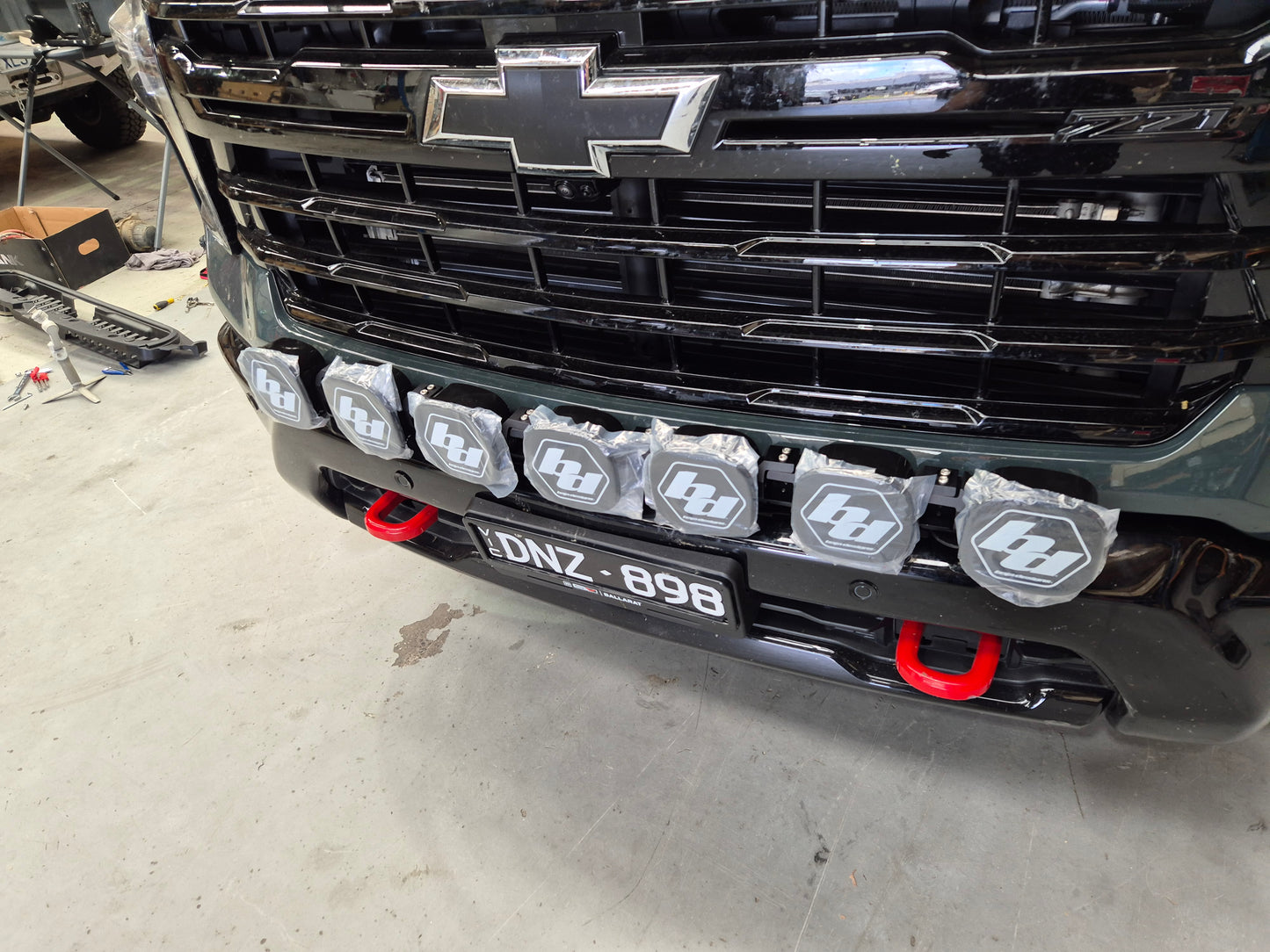 2020+ Chev 2500 XL light bar bracket