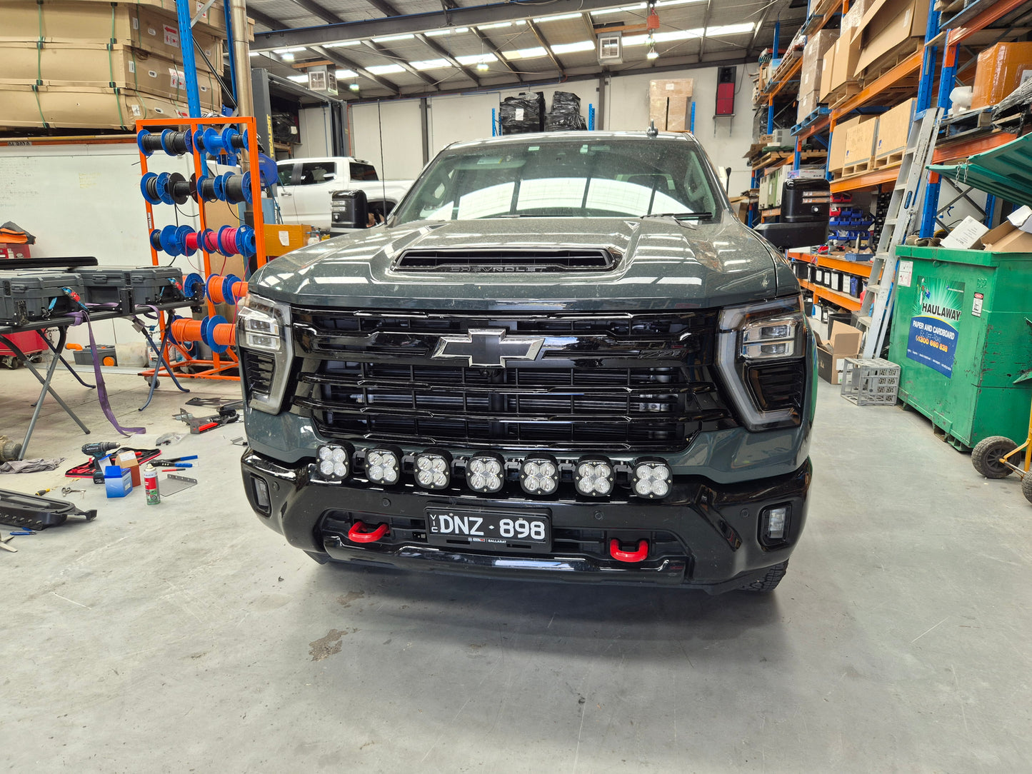 2020+ Chev 2500 XL light bar bracket