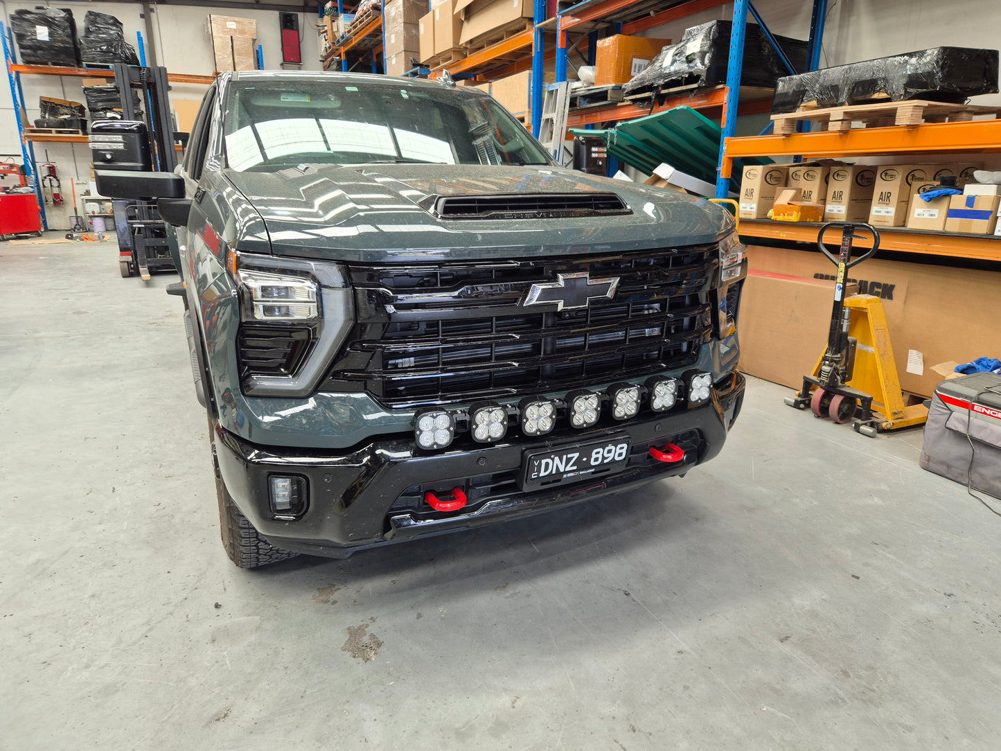 2020+ Chev 2500 XL light bar bracket