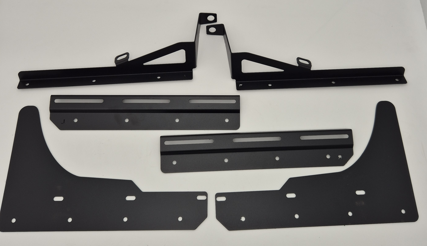 2020+ Chev 2500 Front Flared Mud Flaps