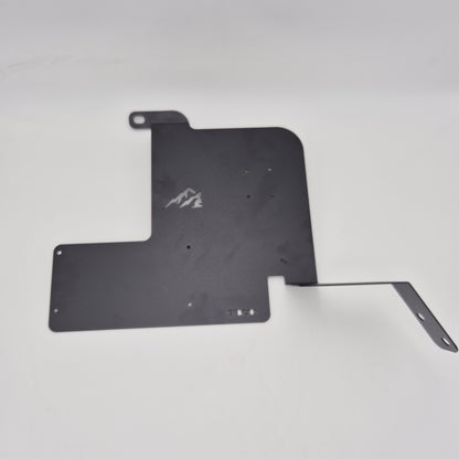 F-350 behind glovebox UHF mount