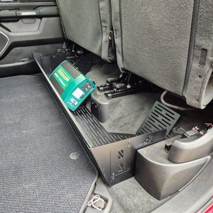 RAM DT 1500 Rear Under‑Seat Storage – Power System Mount & Heavy‑Duty Storage