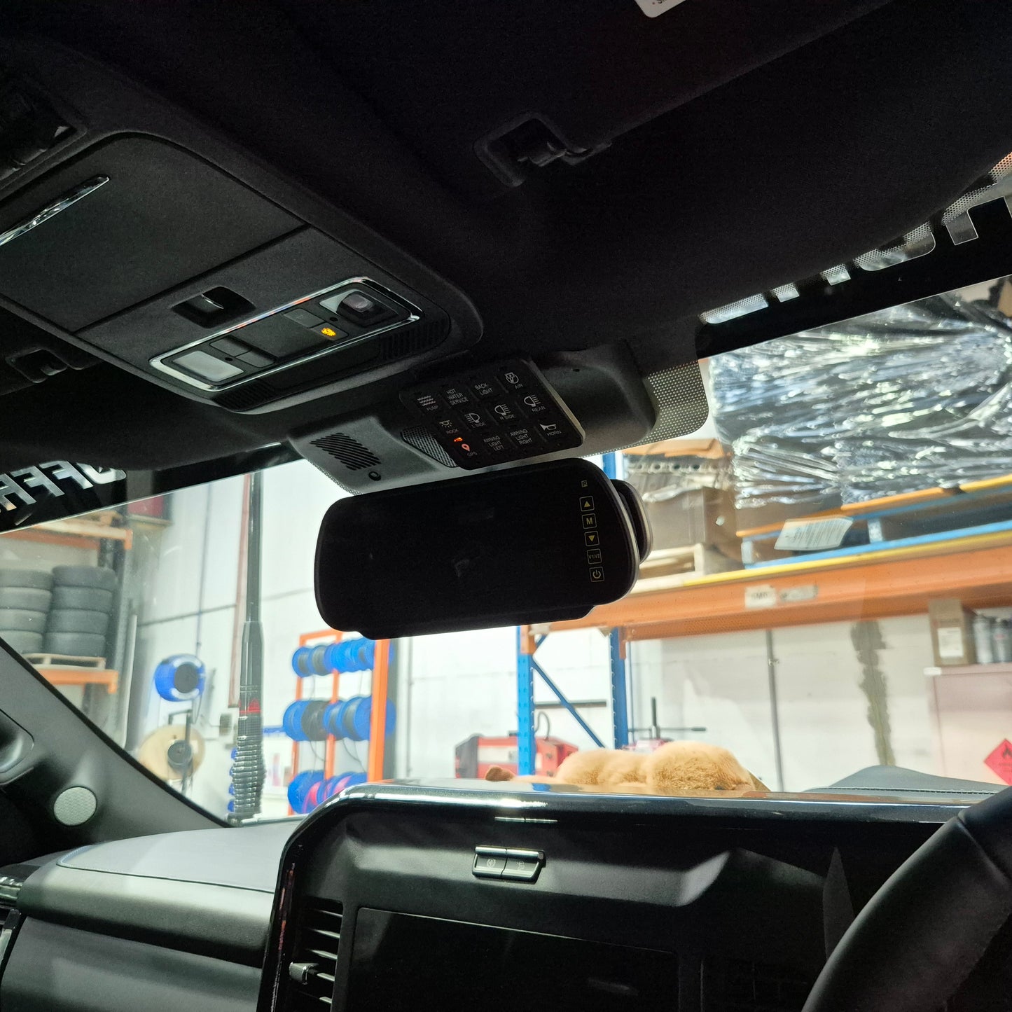 F250/F350/F450/F550 RCR‑Force 12 Over‑Mirror Mount