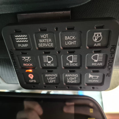 F250/F350/F450/F550 RCR‑Force 12 Over‑Mirror Mount