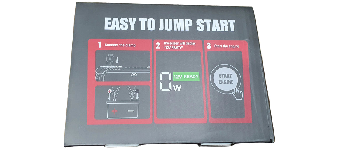 Heavy Duty Jump Starter – 100W Fast Charging