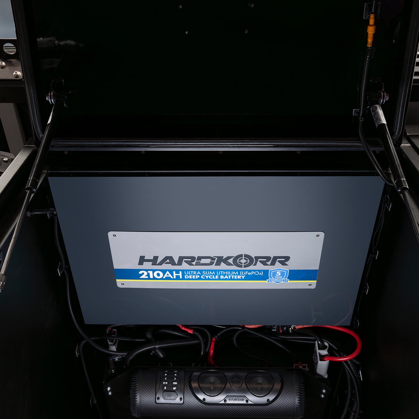 210Ah Lithium (LiFePO4) Slimline Deep Cycle Battery W/ Bluetooth