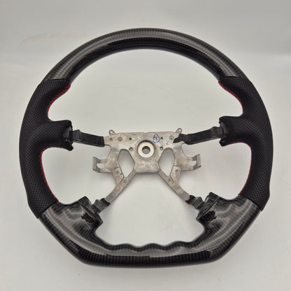 Alpha Series - Carbon Steering Wheel to suit Nissan Y62 Patrol S4