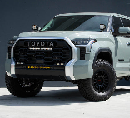 Toyota S8 20 Inch Behind Bumper Light Bar Kit - Toyota 2022-On Tundra, 2022-On Sequoia-Clear- Drive Combo
