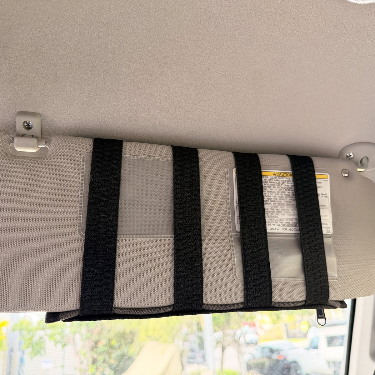 Toyota Landcruiser (J70) Series - Sun Visor Storage