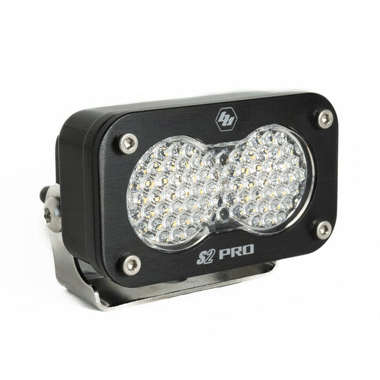 S2 Pro Black LED Auxiliary Light Pod Work Scene Clear