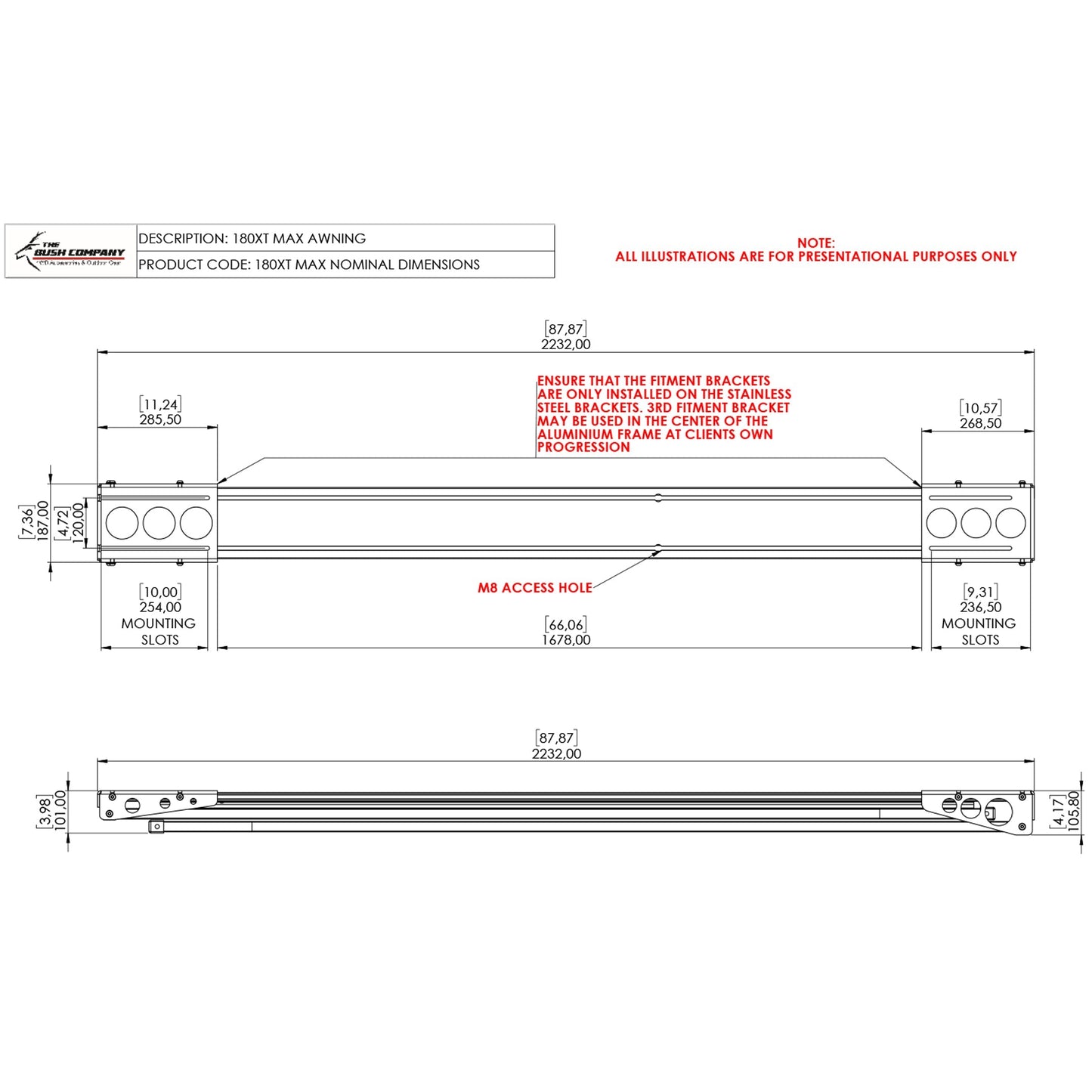 180 XT MAX Awning