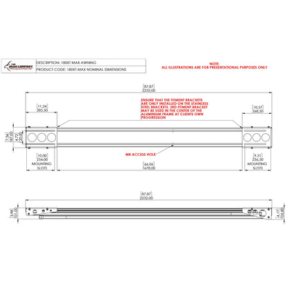 180 XT MAX Awning