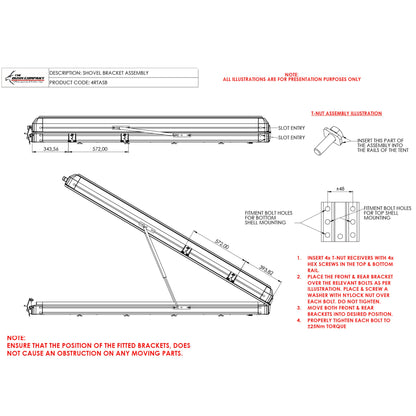 Shovel Mount Bracket