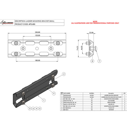 Ladder Mount Bracket