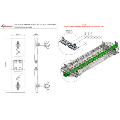Recovery Tracks-Load Bar Set