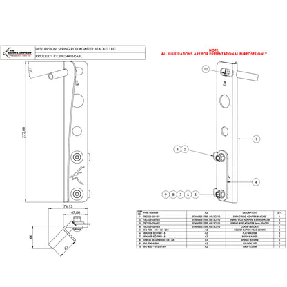 Spring Rod Adapter