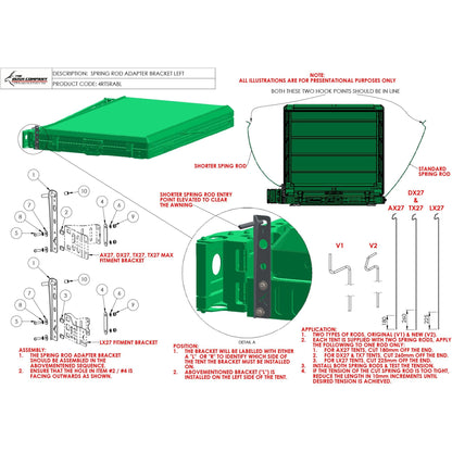 Spring Rod Adapter