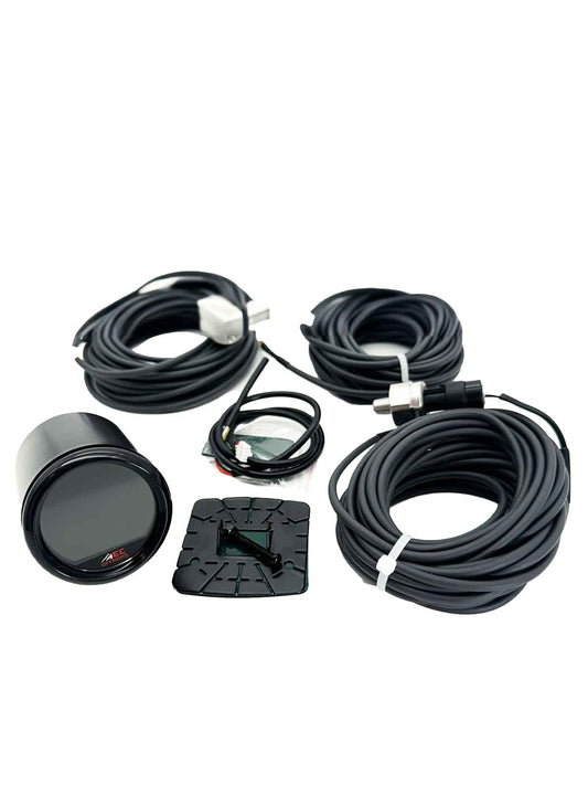 EC Airbag Gauge Kit Triple Digital Gauge Kit