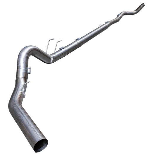 2023-2026 F250/F350 5inch SS Turbo Back Exhaust System - No Muffler