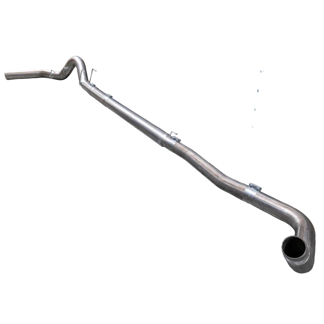 2023-2026 F250/F350 5inch SS Turbo Back Exhaust System - No Muffler