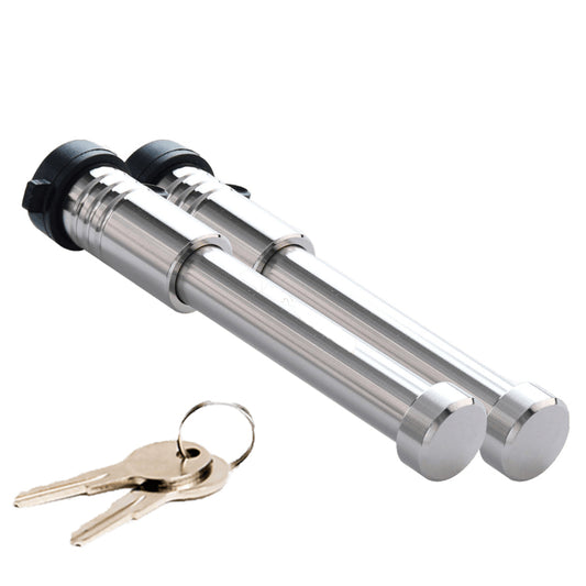 2 x Infinite Rule Hitch COMBO Locking Pin Rated to 7000kg Stainless Steel 2.5" and 3" pins