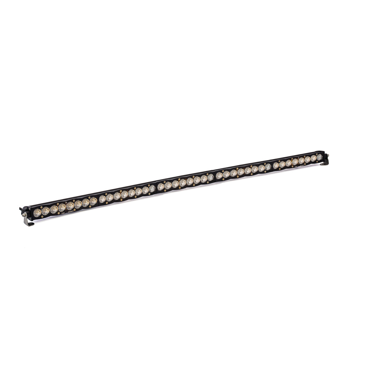 S8 Straight LED Light Bar - 50 inch-clear-wide corner