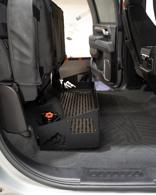 FORD F-Truck Rear Under‑Seat Storage – Power System Mount & Heavy‑Duty Storage
