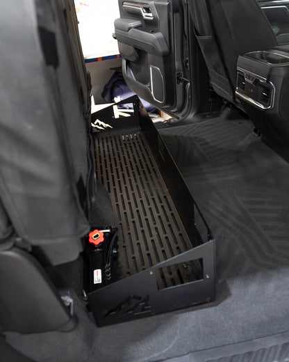 FORD F-Truck Rear Under‑Seat Storage – Power System Mount & Heavy‑Duty Storage