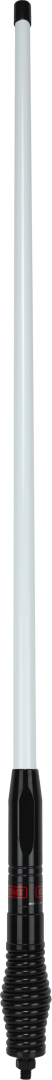 GME AE4705WB 1200mm Heavy Duty Fibreglass Radome Antenna, AS004B Spring (6.6dBi Gain) - White / Black