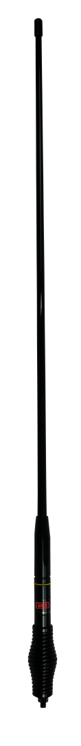 GME AEM4702B 1040mm Fibreglass Radome Antenna, AS001B Spring (AM/FM) - Black