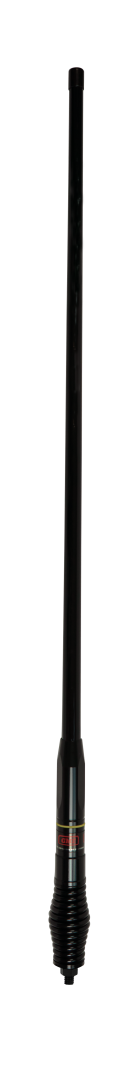 GME AEM4705B 1200mm Heavy Duty Fibreglass Radome Antenna, AS004B Spring (AM/FM) - Black