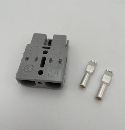 20 Amp Grey Anderson Plug with Mounting Bracket