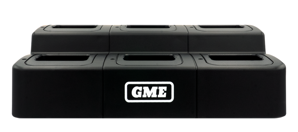 GME BCM003 Compact 6-Bay Multi Charger to suit CP Series & TX6600S
