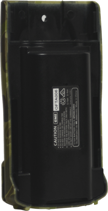 GME BP026CAMO 2600mAH Li-ion Battery Pack - Suit TX6160CAMO