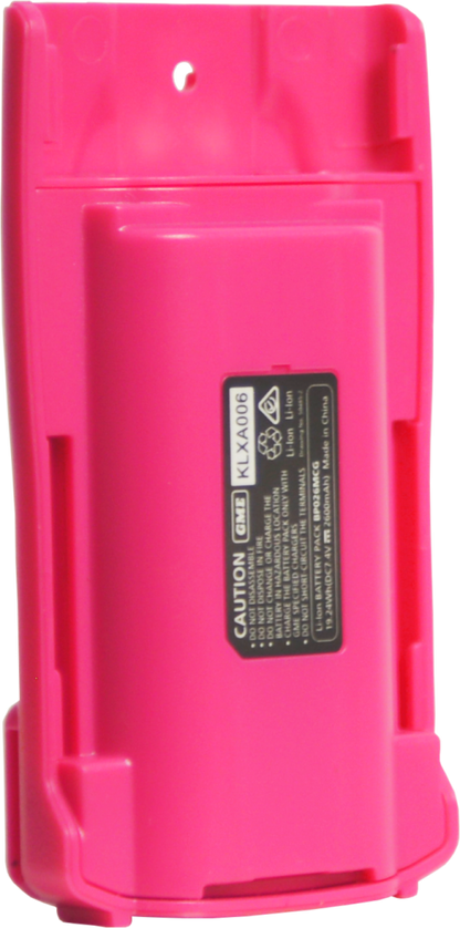 GME BP026MCG 2600mAH Li-ion Battery Pack - Suit TX6160MCG
