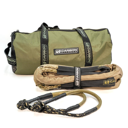 TAC Small Vehicle All Purpose Recovery Rope And Soft Shackle Combo