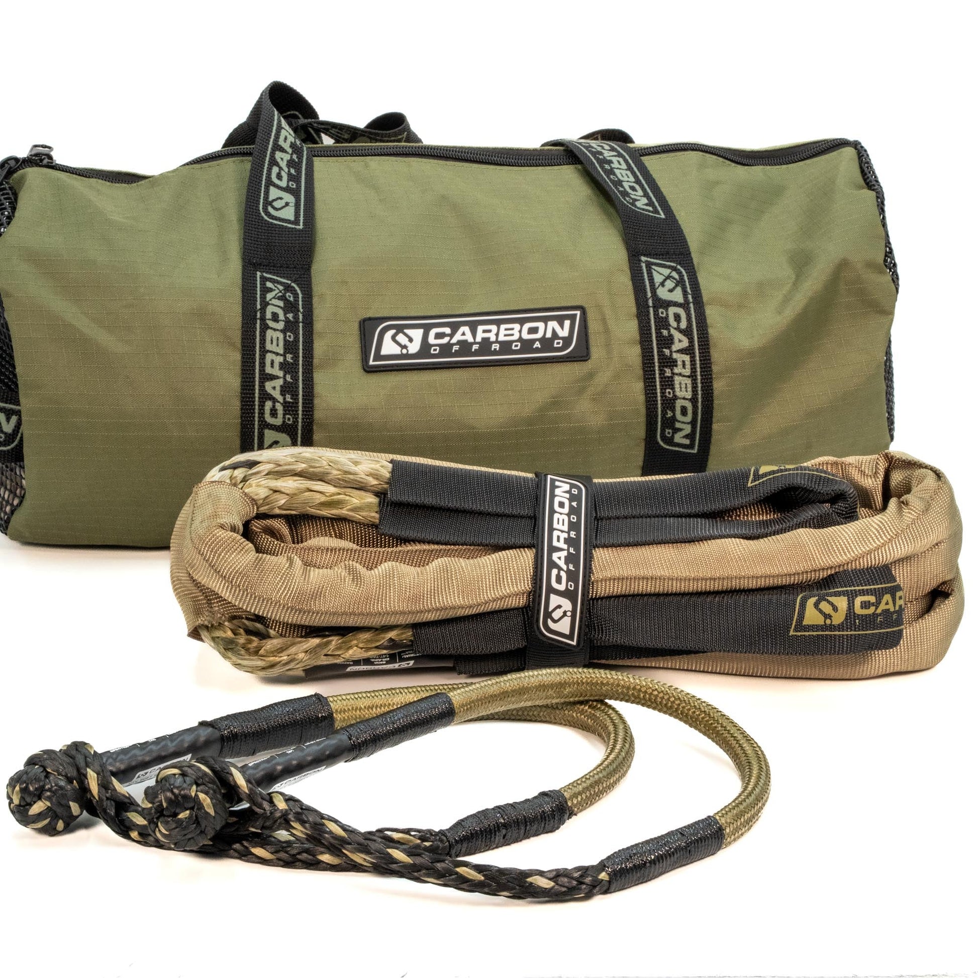 TAC Small Vehicle All Purpose Recovery Rope And Soft Shackle Combo
