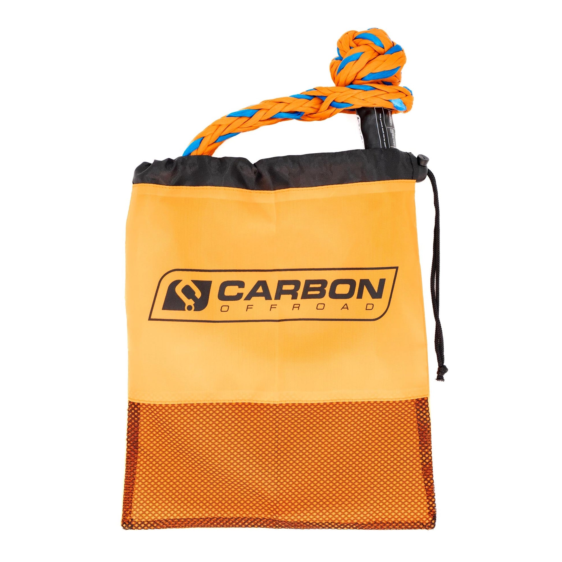 Carbon Offroad 4x4 Vehicle High-Vis Soft Shackle mesh bag