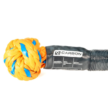 Carbon Large Vehicle High-Vis Soft Shackle - Truck & Heavy Recovery