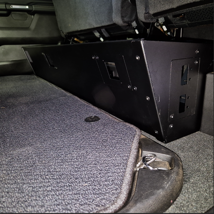 RAM DT 1500 Rear Under‑Seat Storage – Power System Mount & Heavy‑Duty Storage
