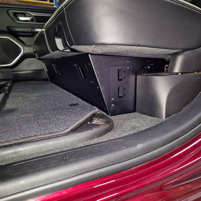 RAM DT 1500 Rear Under‑Seat Storage – Power System Mount & Heavy‑Duty Storage