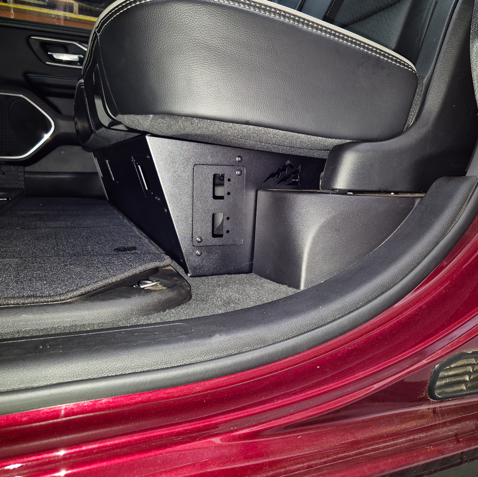 RAM DT 1500 Rear Under‑Seat Storage – Power System Mount & Heavy‑Duty Storage