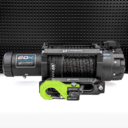 Carbon Scout Pro - 20000lb Extreme Duty Truck Winch 24V