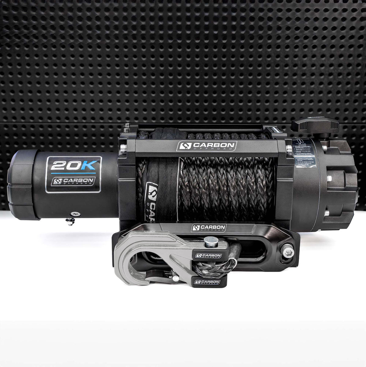 Carbon Scout Pro - 20000lb Extreme Duty Truck Winch 24V