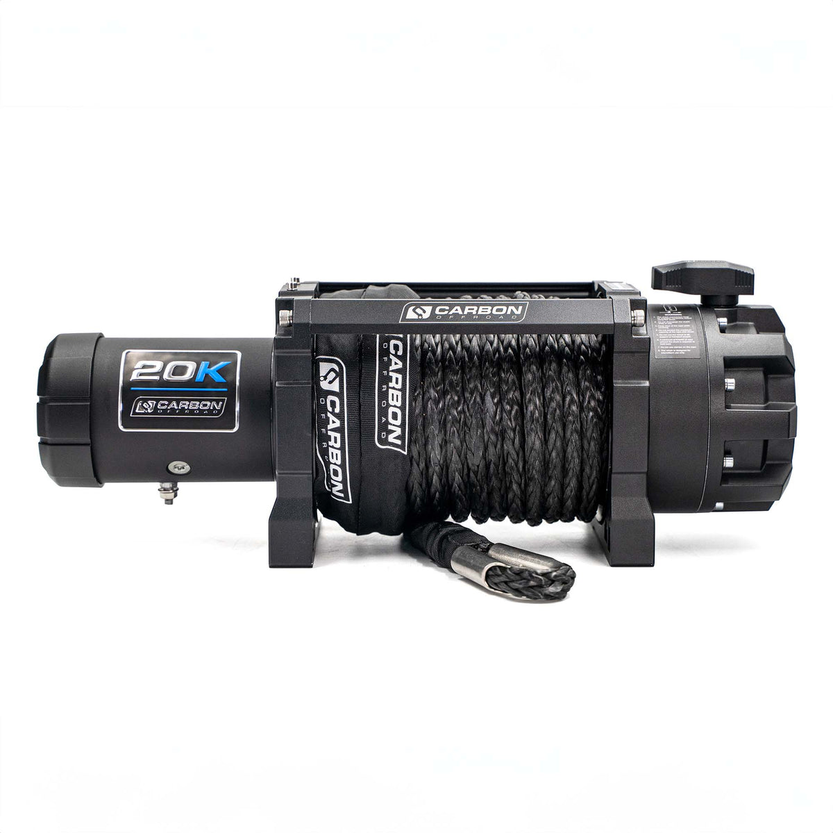 Carbon Scout Pro - 20000lb Extreme Duty Truck Winch - BYO Hook