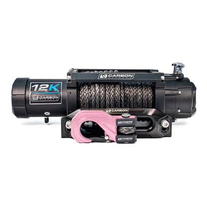 Carbon 12K - 12000lb Winch V3X with MegaPro Hook